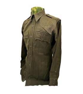 Chemise pour officier US "Chocolat" originale