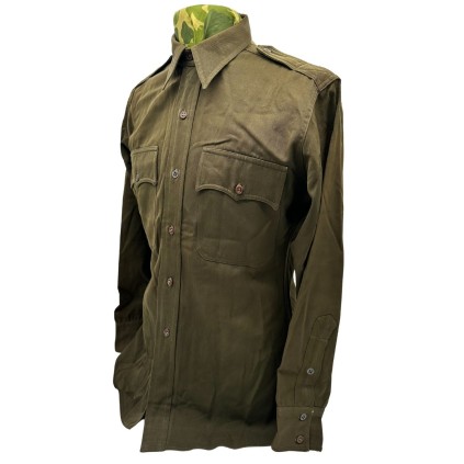 Chemise pour officier US "Chocolat" originale
