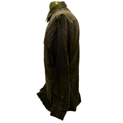 Chemise pour officier US "Chocolat" originale
