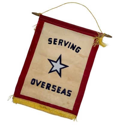 Banière "son in service" patriotique US WWII