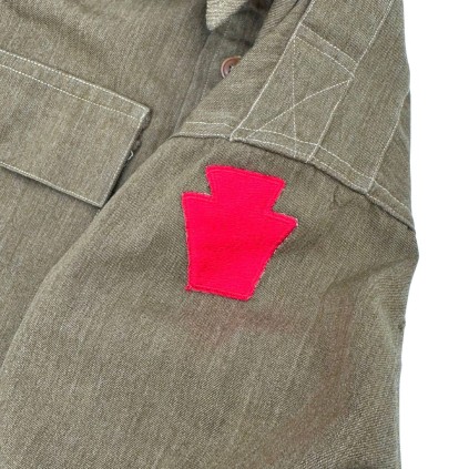 Chemise pour officier de la 28th division infanterie US