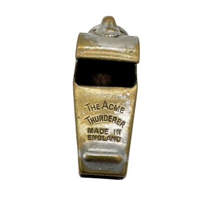 Sifflet militaire britannique THE ACME THUNDERER MADE IN ENGLAND