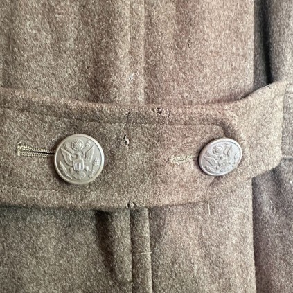 Overcoat, wool, US 38R WW2