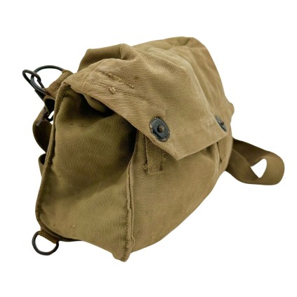 Musette M6 gas mask US d'origine deuxième guerre