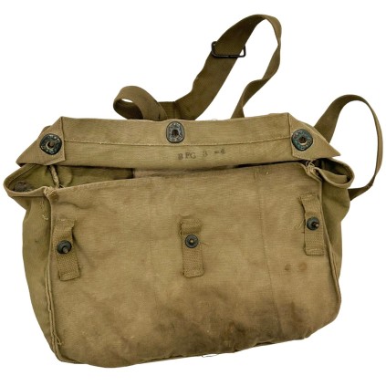 Musette M6 gas mask US d'origine deuxième guerre