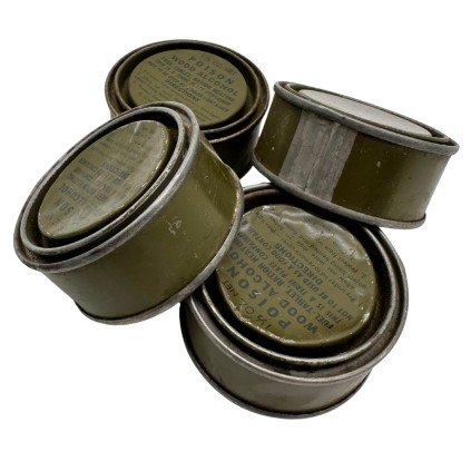 Boîte Originale de Wood Alcohol WWII US