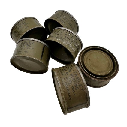 Boîte Originale de Wood Alcohol WWII US