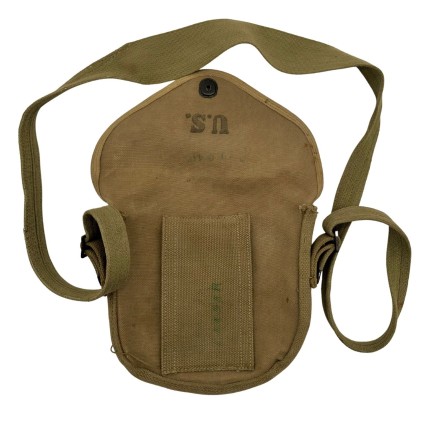 Porte Chargeur Tambour 50 Coups Thompson M1921/M1928 – Fabrication Boyle (États-Unis) avec Sangle de Transport