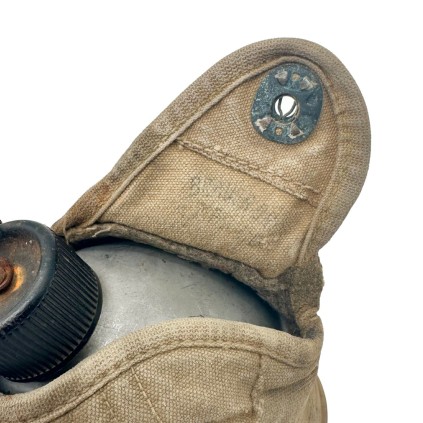 Gourde et Housse Nominative US Army – MICHAEL. A. CROSS. – Bidon S.M. CO 1945