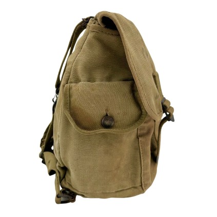 Musette M-1936 Authentique US Army – Atlantic Products Corp. – Datée 1943 – Laundry Number