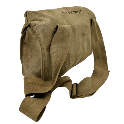 Sacoche Médicale Britannique "Shell Dressings" Originale WWII, Fabriquée par M.E. Co. 1942