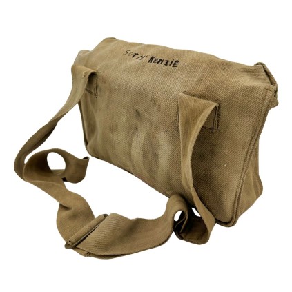 Sacoche Médicale Britannique "Shell Dressings" Originale WWII, Fabriquée par M.E. Co. 1942