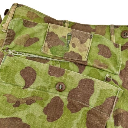 Pantalon HBT Camouflage US Army Réversible – Bataille de Normandie original