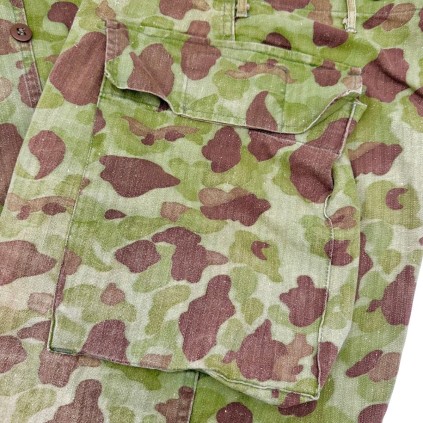 Pantalon HBT Camouflage US Army Réversible – Bataille de Normandie original