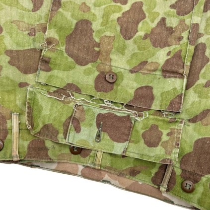 Pantalon HBT Camouflage US Army Réversible – Bataille de Normandie original