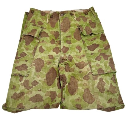 Pantalon HBT Camouflage US Army Réversible – Bataille de Normandie original