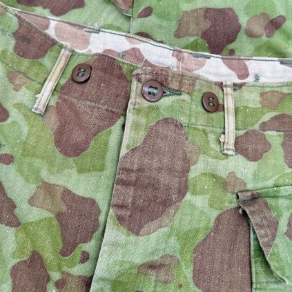 Pantalon HBT Camouflage US Army Réversible – Bataille de Normandie original