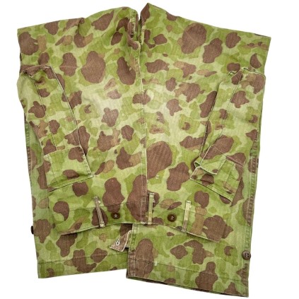 Pantalon HBT Camouflage US Army Réversible – Bataille de Normandie original
