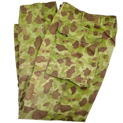 Pantalon HBT CAMO WW2 original