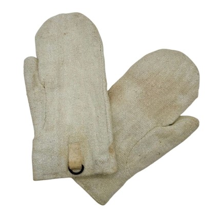 Gant Amiante US Army pour Mitrailleur Calibre .30 / .50 – État Neuf de Stock (NOS) 1945