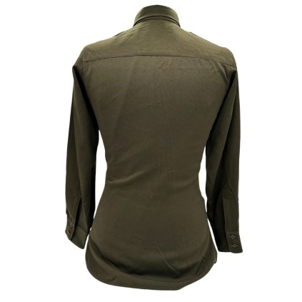Chemise d'Officier US Army "Chocolat" (OD 51) Originale Seconde Guerre Mondiale