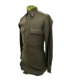 Chemise d'Officier US Army "Chocolat" (OD 51) Originale Seconde Guerre Mondiale