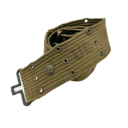 Ceinturon M-1936 (Pistol Belt) US Army WWII – Modèle deuxième guerre