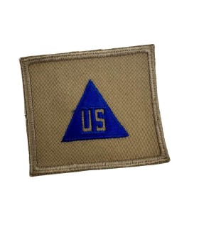 Écusson de Service Non-Combattant "Triangle Insignia" US Army – Opérations Arrières WWII