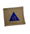 Écusson de Service Non-Combattant "Triangle Insignia" US Army – Opérations Arrières WWII