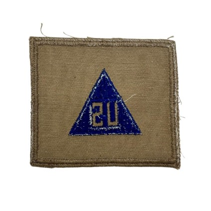 Écusson de Service Non-Combattant "Triangle Insignia" US Army – Opérations Arrières WWII