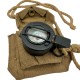 Ensemble Boussole Militaire Britannique MKIII Originale WWII – T. G. Co. LONDON – Datée 1943 avec Housse Originale Datée 1943