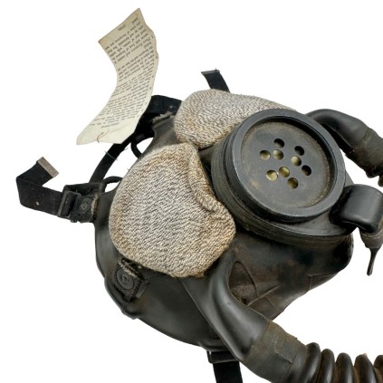 Masque à Gaz US Navy (USN) MX IV Original WWII – MSA – Daté Mars 1945