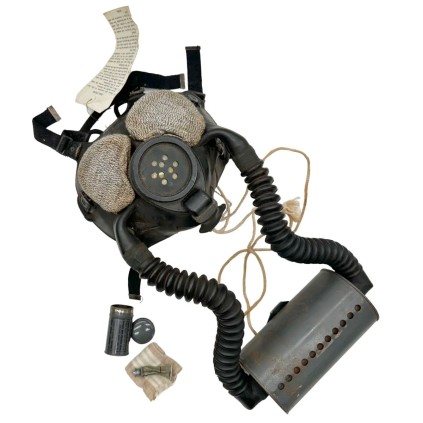 Masque à Gaz US Navy (USN) MX IV Original WWII – MSA – Daté Mars 1945