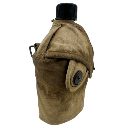 Gourde Housse USMC P3 (Pattern 1910) avec Bidon A.G.M. CO – Original WWII Daté 1944