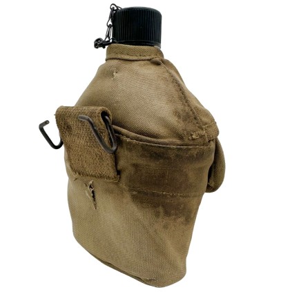 Gourde Housse USMC P3 (Pattern 1910) avec Bidon A.G.M. CO – Original WWII Daté 1944