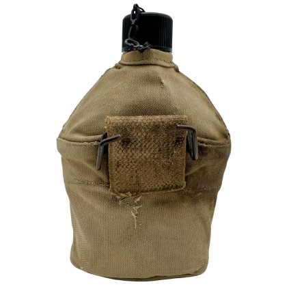 Gourde Housse USMC P3 (Pattern 1910) avec Bidon A.G.M. CO – Original WWII Daté 1944