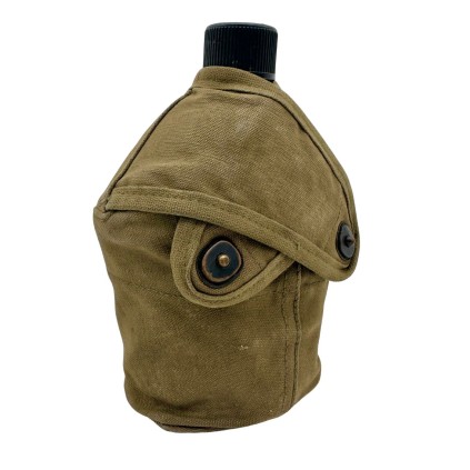 Ensemble Complet Gourde USMC P3 – Bidon VOLLRATH 1943 et Quart FOLLEY MFG CO 1944
