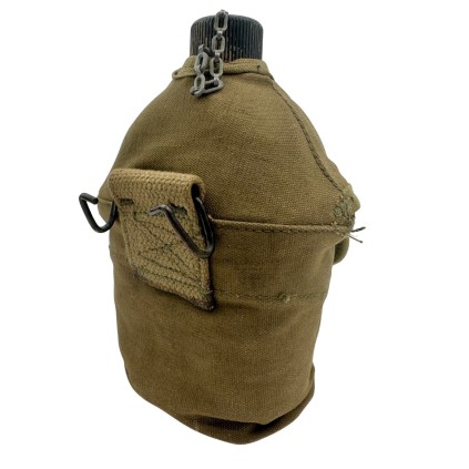 Ensemble Complet Gourde USMC P3 – Bidon SWAN CO 1943 – Quart M.A Co 1943 – Marquage Laundry R-0200