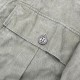 Veste de Combat HBT (Herringbone Twill) US Army Originale WWII – Boutons Plastique – Datée 1943