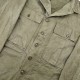 Veste de Combat HBT (Herringbone Twill) US Army Originale WWII – Boutons Plastique – Datée 1943