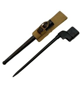 Baïonnette Canadienne No.4 Mk II Originale WWII – Spike Bayonet pour Fusil Lee-Enfield No.4