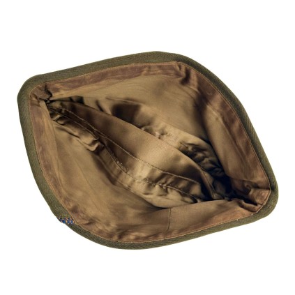 Calot de Service (Garrison Cap) US Army Air Force "Chocolat" – Piping Bleu/Orange – Taille 7 US