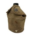 Ensemble Complet Gourde US Army WWII – Housse Atlantic Prod Corp 1942 – Bidon S.M Co 1942 – Quart E.A Co 1945
