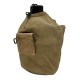 Ensemble Complet Gourde US Army WWII – Housse Atlantic Prod Corp 1942 – Bidon S.M Co 1942 – Quart E.A Co 1945