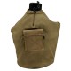 Ensemble Complet Gourde US Army WWII – Housse Atlantic Prod Corp 1942 – Bidon S.M Co 1942 – Quart E.A Co 1945