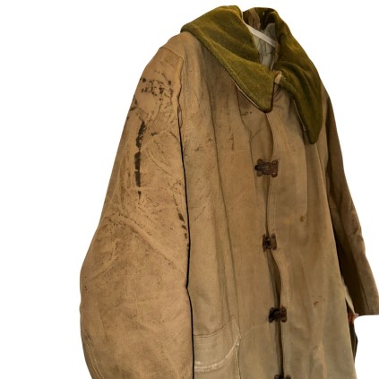 Manteau Doublé Kapok (Kapok Lined Coat) Armée Britannique Original WWII – Fabriqué par BELMONT & CO LTD – Daté 1941