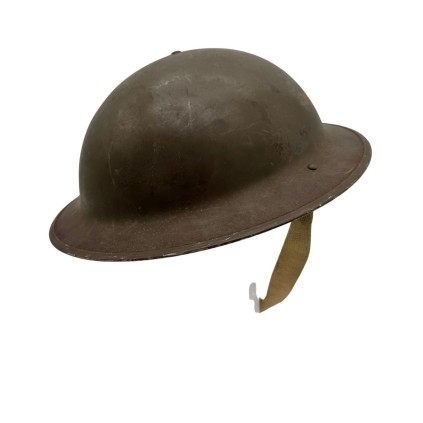 Casque Canadien Mk II Standard Original WWII – Fabrication CL/C 1942 – Coiffe Caoutchoutée