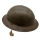 Casque Canadien Mk II Standard Original WWII – Fabrication CL/C 1942 – Coiffe Caoutchoutée