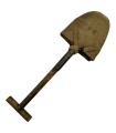 Pelle US (Shovel) US Army Modèle M-1910 (Manche en T) – Housse GEIB Inc. – Datée 1942