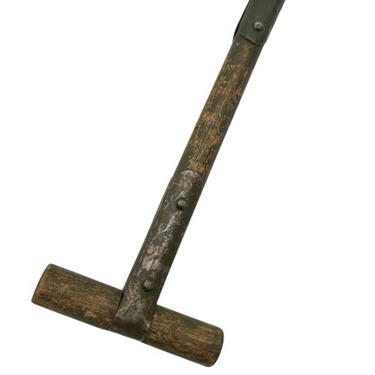 Pelle US (Shovel) US Army Modèle M-1910 (Manche en T) – Housse GEIB Inc. – Datée 1942